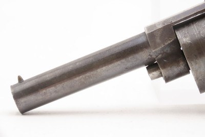 ENGRAVED Antique SPRINGFIELD ARMS Percussion WARNER PATENT Pocket RevolverLate 1850s CIVIL WAR Era Self Defense Weapon - Image 13 of 17