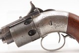 ENGRAVED Antique SPRINGFIELD ARMS Percussion WARNER PATENT Pocket RevolverLate 1850s CIVIL WAR Era Self Defense Weapon - 14 of 17
