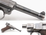 World War II THIRD REICH German MAUSER “42” Code “1940” Dated LUGER PISTOL
ICONIC World War II German Semi-Automatic Sidearm