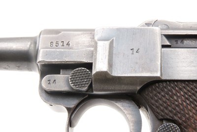 World War II THIRD REICH German MAUSER “42” Code “1940” Dated LUGER PISTOLICONIC World War II German Semi-Automatic Sidearm - Image 18 of 20