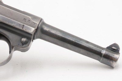 World War II THIRD REICH German MAUSER “42” Code “1940” Dated LUGER PISTOLICONIC World War II German Semi-Automatic Sidearm - Image 3 of 20
