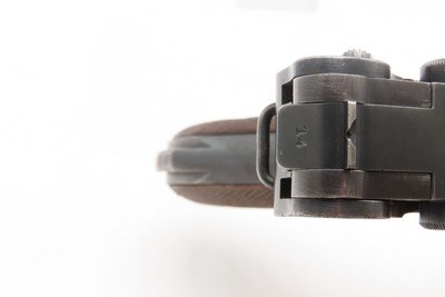 World War II THIRD REICH German MAUSER “42” Code “1940” Dated LUGER PISTOLICONIC World War II German Semi-Automatic Sidearm - Image 11 of 20