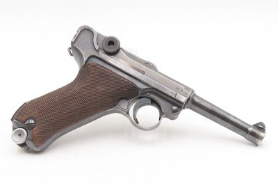 World War II THIRD REICH German MAUSER “42” Code “1940” Dated LUGER PISTOLICONIC World War II German Semi-Automatic Sidearm - Image 2 of 20