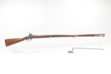 CONFEDERATE “Q” Mark CIVIL WAR Era SPRINGFIELD U.S. M1842 Percussion Musket 1847 DATED Musket with U.S. SOCKET BAYONET - 19 of 25
