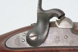 CONFEDERATE “Q” Mark CIVIL WAR Era SPRINGFIELD U.S. M1842 Percussion Musket 1847 DATED Musket with U.S. SOCKET BAYONET - 22 of 25