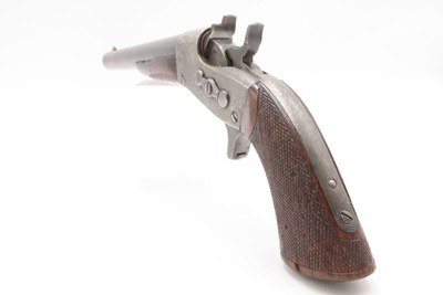 Antique Commercial REMINGTON M1865 NAVY Rolling Block ANCHOR MARKED PistolVERY SCARCE! 1 of 500 Manufactured 1866-1870 - Image 18 of 18