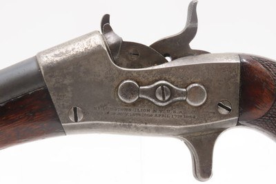 Antique Commercial REMINGTON M1865 NAVY Rolling Block ANCHOR MARKED PistolVERY SCARCE! 1 of 500 Manufactured 1866-1870 - Image 14 of 18