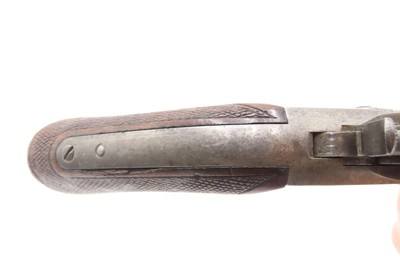 Antique Commercial REMINGTON M1865 NAVY Rolling Block ANCHOR MARKED PistolVERY SCARCE! 1 of 500 Manufactured 1866-1870 - Image 11 of 18