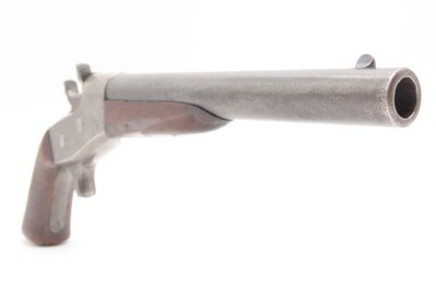 Antique Commercial REMINGTON M1865 NAVY Rolling Block ANCHOR MARKED PistolVERY SCARCE! 1 of 500 Manufactured 1866-1870 - Image 17 of 18