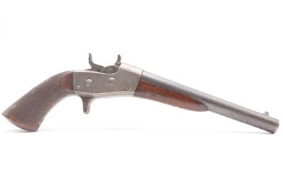 Antique Commercial REMINGTON M1865 NAVY Rolling Block ANCHOR MARKED PistolVERY SCARCE! 1 of 500 Manufactured 1866-1870 - Image 2 of 18