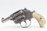 Sharp ENGRAVED & LETTERED COLT M1878 FRONTIER .45 DA Revolver PEARL GRIPS
NEW MEXICO TERRITORY Shipped C&R SHERIFF’S MODEL - 22 of 24