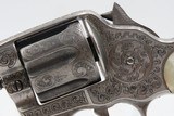 Sharp ENGRAVED & LETTERED COLT M1878 FRONTIER .45 DA Revolver PEARL GRIPS
NEW MEXICO TERRITORY Shipped C&R SHERIFF’S MODEL - 24 of 24