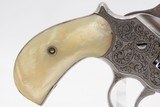 Sharp ENGRAVED & LETTERED COLT M1878 FRONTIER .45 DA Revolver PEARL GRIPS
NEW MEXICO TERRITORY Shipped C&R SHERIFF’S MODEL - 15 of 24