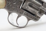 Sharp ENGRAVED & LETTERED COLT M1878 FRONTIER .45 DA Revolver PEARL GRIPS
NEW MEXICO TERRITORY Shipped C&R SHERIFF’S MODEL - 8 of 24