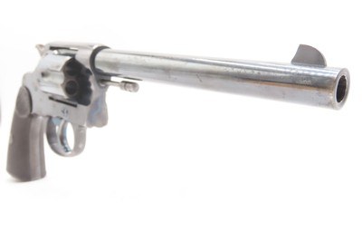 LETTERED 1903 mfr. COLT “NEW SERVICE” .44 Russian DA SIX-SHOT Revolver C&RDESIRABLE SCARCE CALIBER Large Frame Revolver - Image 8 of 21