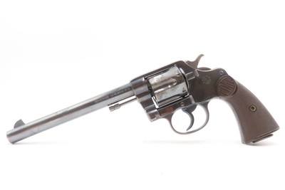 LETTERED 1903 mfr. COLT “NEW SERVICE” .44 Russian DA SIX-SHOT Revolver C&RDESIRABLE SCARCE CALIBER Large Frame Revolver - Image 15 of 21