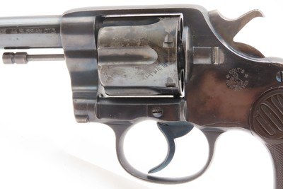 LETTERED 1903 mfr. COLT “NEW SERVICE” .44 Russian DA SIX-SHOT Revolver C&RDESIRABLE SCARCE CALIBER Large Frame Revolver - Image 6 of 21