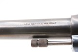 1918 mfr. COLT “NEW SERVICE” .45 LC Double Action SIX-SHOT Revolver C&R WORLD WAR I Era Large Frame .45 LONG COLT Revolver - 17 of 19