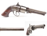 Antique SPRINGFIELD ARMS Co. Double Trigger BELT Model PERCUSSION Revolver
SCARCE! 1 of only 100 Manufactured in 1850-51