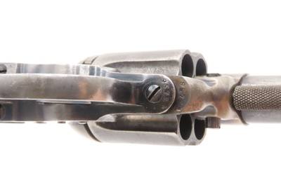 LETTERED Antique Colt SHERIFF’S MODEL M1877 “LIGHTNING” Revolver WILD WESTSAN FRANCISCO Shipped with DESIREABLE 5 INCH BARREL - Image 20 of 22