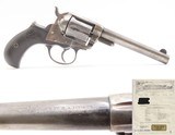 LETTERED Antique Colt SHERIFF’S MODEL M1877 “LIGHTNING” Revolver WILD WESTSAN FRANCISCO Shipped with DESIREABLE 5 INCH BARREL - 1 of 22