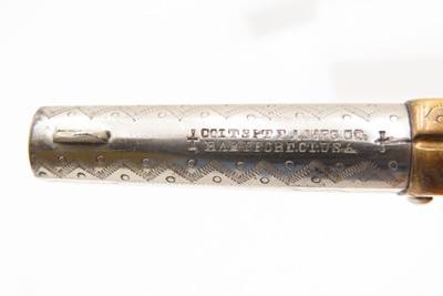 1876 FACTORY ENGRAVED Antique COLT “NEW LINE” .22 RF Revolver w/PEARL GRIPS - Image 16 of 16