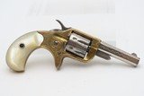 1876 FACTORY ENGRAVED Antique COLT “NEW LINE” .22 RF Revolver w/PEARL GRIPS - 10 of 16