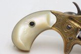 1876 FACTORY ENGRAVED Antique COLT “NEW LINE” .22 RF Revolver w/PEARL GRIPS - 9 of 16