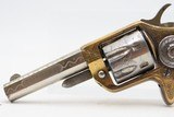 1876 FACTORY ENGRAVED Antique COLT “NEW LINE” .22 RF Revolver w/PEARL GRIPS - 5 of 16