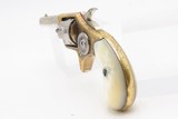 1876 FACTORY ENGRAVED Antique COLT “NEW LINE” .22 RF Revolver w/PEARL GRIPS - 6 of 16