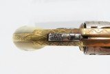 1876 FACTORY ENGRAVED Antique COLT “NEW LINE” .22 RF Revolver w/PEARL GRIPS - 2 of 16