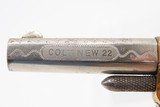 1876 FACTORY ENGRAVED Antique COLT “NEW LINE” .22 RF Revolver w/PEARL GRIPS - 15 of 16