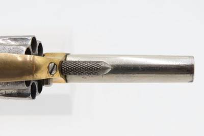 1876 FACTORY ENGRAVED Antique COLT “NEW LINE” .22 RF Revolver w/PEARL GRIPS - Image 7 of 16
