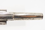 ENGRAVED Antique COLT “NEW LINE” .30 RF Pocket Revolver PEARL GRIPSWILD WEST/FRONTIER Hideout ETCHED PANEL Revolver - 3 of 15
