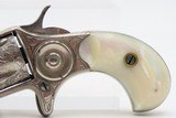 ENGRAVED Antique COLT “NEW LINE” .30 RF Pocket Revolver PEARL GRIPSWILD WEST/FRONTIER Hideout ETCHED PANEL Revolver - 12 of 15