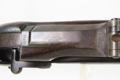 INDIAN WARS Antique U.S. SPRINGFIELD M1888 TRAPDOOR Rifle w/RAMROD BAYONET“SWP/1891” Samuel W. Porter Inspected Trapdoor - Image 20 of 25
