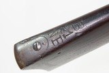 INDIAN WARS Antique U.S. SPRINGFIELD M1888 TRAPDOOR Rifle w/RAMROD BAYONET“SWP/1891” Samuel W. Porter Inspected Trapdoor - 22 of 25