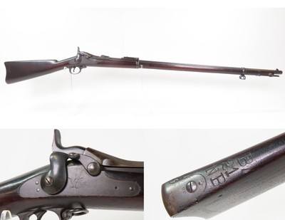 INDIAN WARS Antique U.S. SPRINGFIELD M1888 TRAPDOOR Rifle w/RAMROD BAYONET“SWP/1891” Samuel W. Porter Inspected Trapdoor