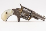 LETTERED Antique Engraved Gold COLT NEW LINE .41 RF Revolver w/PEARL GRIPSNEW YORK Shipped to SCHUYLER, HARTLEY & GRAHAM - 19 of 20