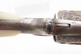 LETTERED Antique Engraved Gold COLT NEW LINE .41 RF Revolver w/PEARL GRIPSNEW YORK Shipped to SCHUYLER, HARTLEY & GRAHAM - 16 of 20