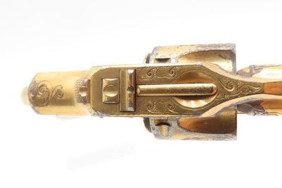 GOLD PLATED & Engraved SMITH & WESSON .32 Safety Hammerless DA Revolver C&R PEARL GRIPS “New Departure” 6-Shot LEMMON SQUEEZER - Image 6 of 18