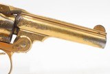 GOLD PLATED & Engraved SMITH & WESSON .32 Safety Hammerless DA Revolver C&R PEARL GRIPS “New Departure” 6-Shot LEMMON SQUEEZER - 17 of 18
