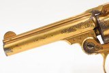 GOLD PLATED & Engraved SMITH & WESSON .32 Safety Hammerless DA Revolver C&R PEARL GRIPS “New Departure” 6-Shot LEMMON SQUEEZER - 12 of 18