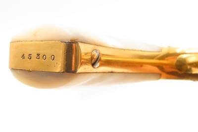 GOLD PLATED & Engraved SMITH & WESSON .32 Safety Hammerless DA Revolver C&R PEARL GRIPS “New Departure” 6-Shot LEMMON SQUEEZER - Image 4 of 18