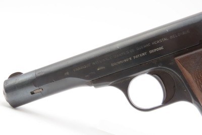 Belgian GERMAN OCCUPATION Fabrique National M1922 THIRD REICH C&R w/HOLSTER SEMI-AUTO w/“EAGLE/140” & “EAGLE/SWASTIKA” Proofed - Image 14 of 18