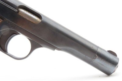 Belgian GERMAN OCCUPATION Fabrique National M1922 THIRD REICH C&R w/HOLSTER SEMI-AUTO w/“EAGLE/140” & “EAGLE/SWASTIKA” Proofed - Image 4 of 18