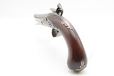 Mid-1700s SILVER MOUNTED Antique I. SMITH British FLINTLOCK Coat Pistol1750s-60s Handgun with SILVER GROTESQUE MASK - 17 of 17