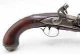 Mid-1700s SILVER MOUNTED Antique I. SMITH British FLINTLOCK Coat Pistol1750s-60s Handgun with SILVER GROTESQUE MASK - 4 of 17