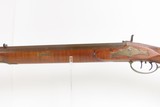 Antique J. WILT & Co Full-Stock .45 Percussion American Frontier LONG RIFLE Kentucky Style HUNTING/HOMESTEAD Long Rifle - 21 of 25