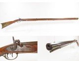 Antique J. WILT & Co Full-Stock .45 Percussion American Frontier LONG RIFLE Kentucky Style HUNTING/HOMESTEAD Long Rifle